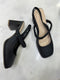 Retro Elegant Marry Jane Sling Block Heels